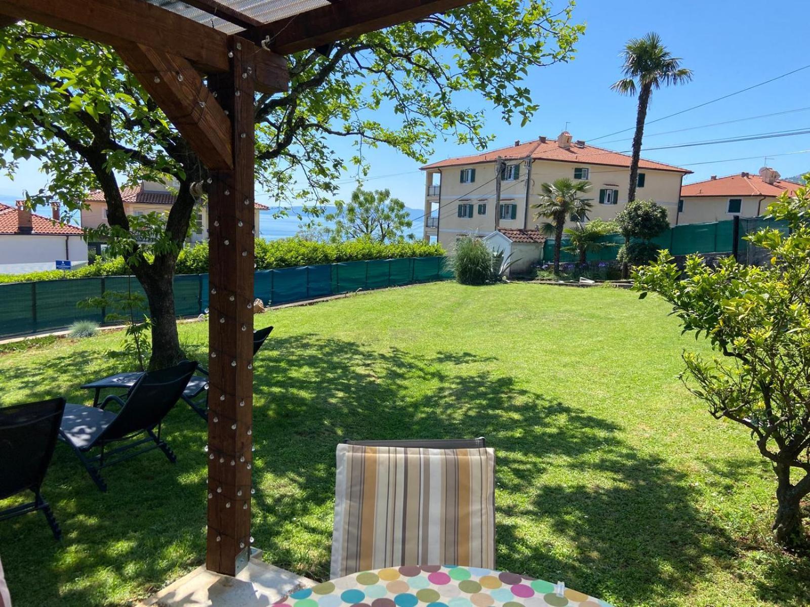 Apartment Peruc With Big Terrace And Beautiful Garden Ičići エクステリア 写真